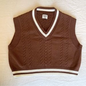 Sunday Best Winston sweater vest